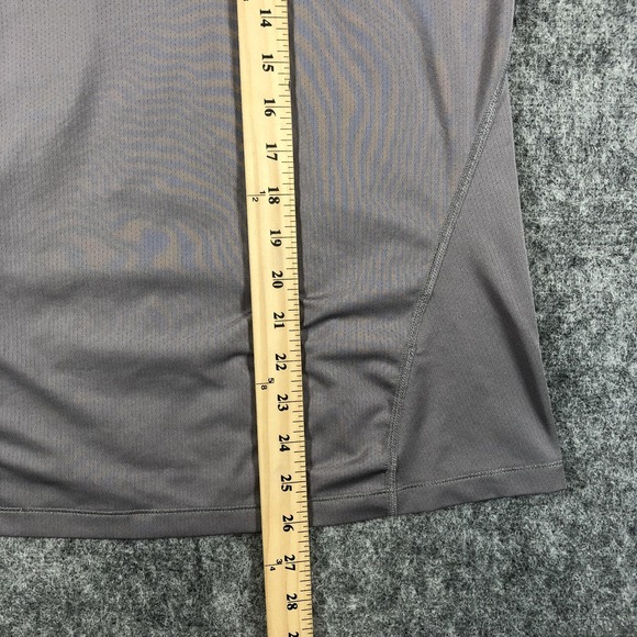 Nike Dri-FIT Tank Top Women's Large Gray‎ Racerback Running Athletic AO9966-056 - Picture 8 of 16